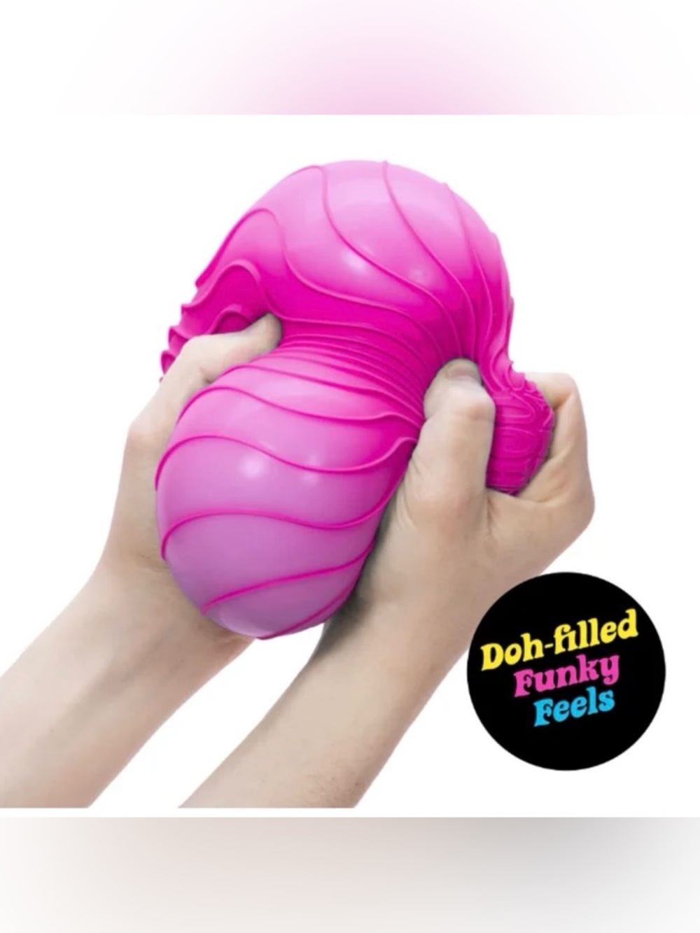 ๐ฅMega Super NeeDoh Ripples XL Purple Giant Sensory Squishy Fidget Ball - Picture 10 of 13